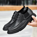 MEN'S RETRO COLOR POLISHED CLASSIC WORK STYLE SHOES 71568732S