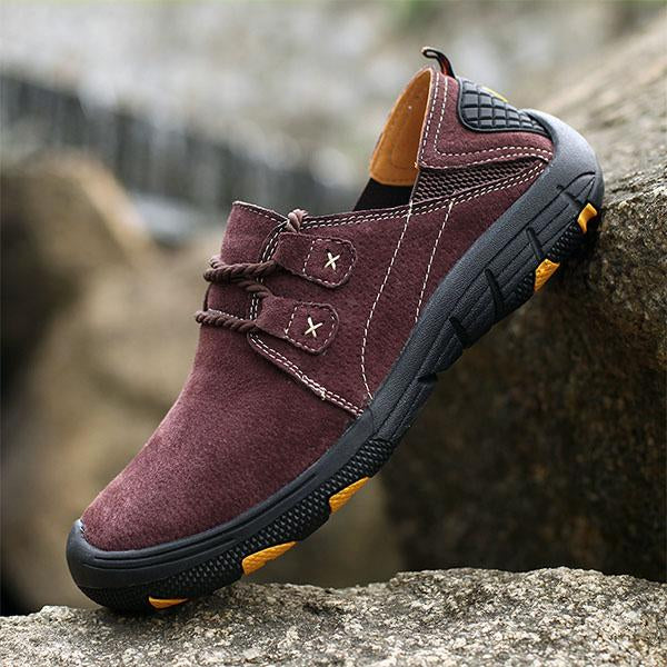 MEN'S THICK SOLED CANVAS LACE UP CASUAL SHOES 82633914YL