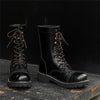 MEN'S RETRO BIKER LACE UP BOOTS 52228637YL