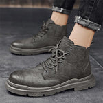 MEN'S CASUAL HIGH TOP LACE-UP BOOTS 62757819YL