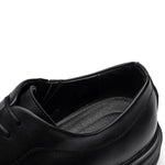 MEN'S BLACK BUSINESS CASUAL LEATHER SHOES 57392643YL