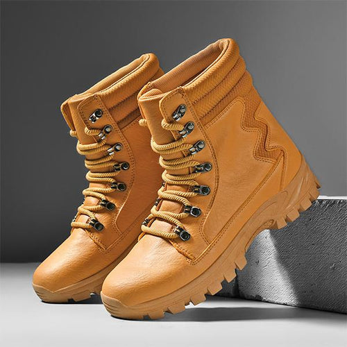 MEN'S OUTDOOR LACE UP CASUAL BOOTS 24347648YL