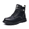 MEN'S CASUAL THICK SOLE HIGH TOP LACE UP BOOTS 46542741S