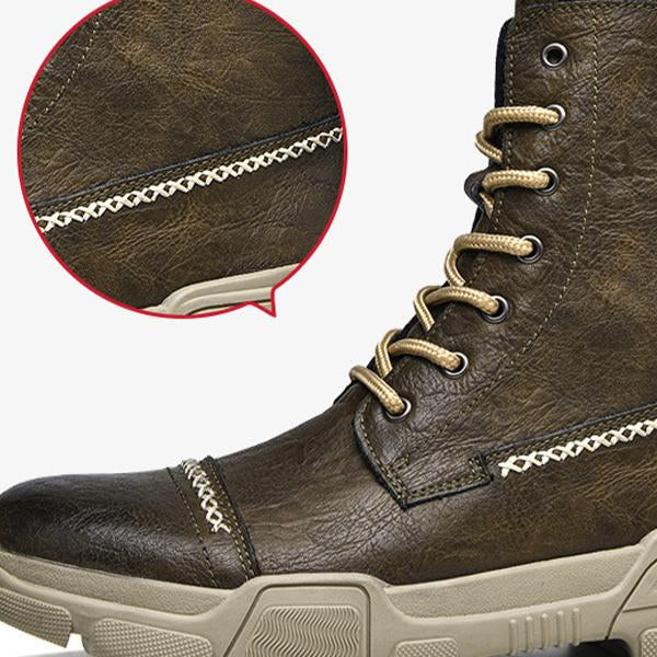 MEN'S LACE UP FASHIONABLE WORKWEAR BOOTS 67649875YL