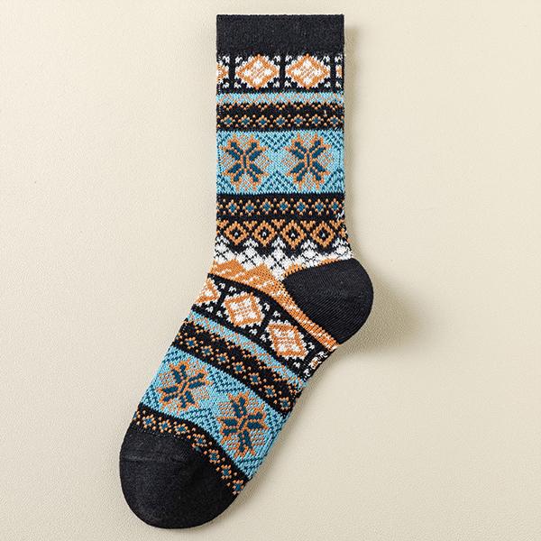 MEN'S RETRO ETHNIC STYLE MID-CALF SOCKS 58714897S