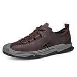 MEN'S LIGHTWEIGHT NON-SLIP LACE-UP CASUAL SHOES 41617521S