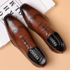 MEN'S BUSINESS CASUAL CARVED WEDDING SHOES 67098701S