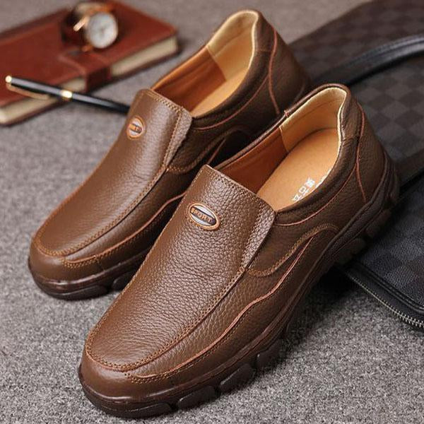 MEN'S BUSINESS CASUAL LEATHER SHOES 72307346YL