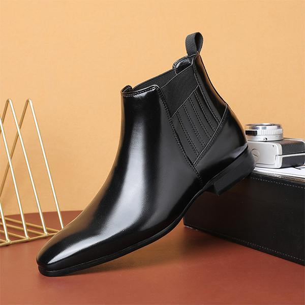 MEN'S RETRO POINTED CHELSEA BOOTS 18386006YL