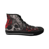 MEN'S HIGH TOP LACE-UP SKULL CANVAS CASUAL SHOES 21222807YL