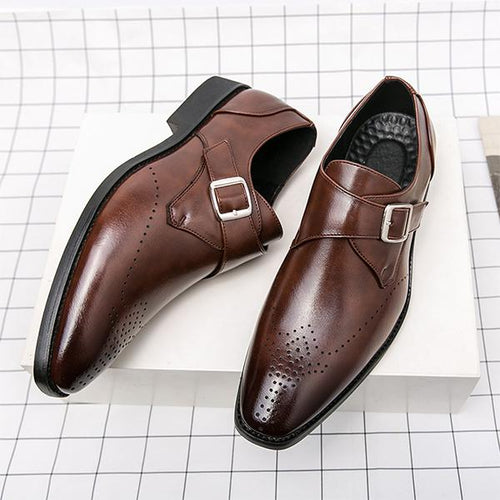 MEN'S RETRO FASHION CARVED DRESS SHOES 85240046S