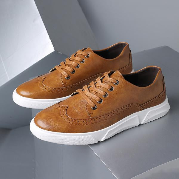 MEN'S CASUAL CARVED WEAR-RESISTANT SIMPLE SNEAKERS 29488581S