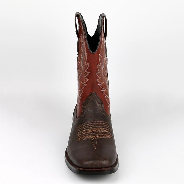 MEN'S SQUARE EMBROIDERED WESTERN BOOTS 11904465YL