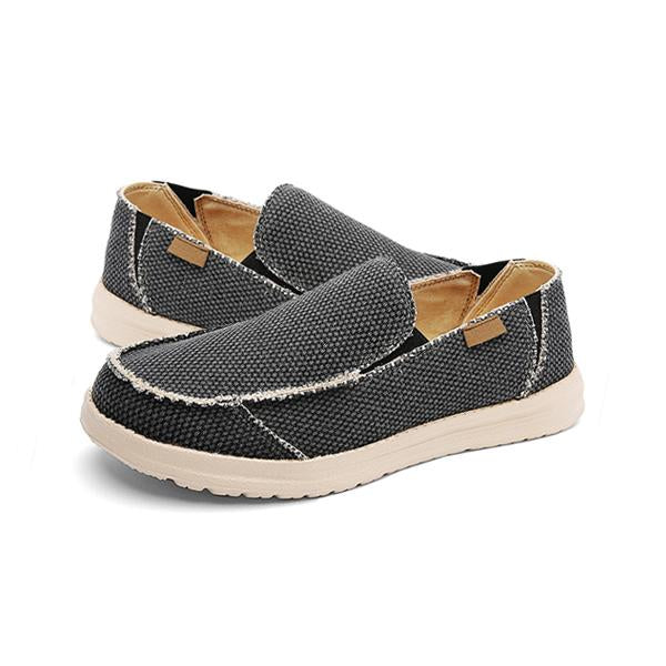 MEN'S BREATHABLE SLIP-ON CANVAS SHOES 48045020S