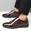 MEN'S CASUAL BUSINESS GLOSSY DRESS SHOES 51704045S