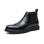 MEN’S BUSINESS CASUAL BROGUE ANKLE BOOTS 93281558S