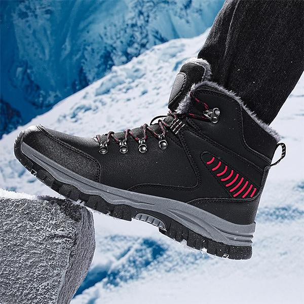 MEN'S COLD PROOF LACE UP HIKING OUTDOOR SNOW BOOTS 47873342YL