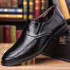 MEN'S PLUSH LINED BUSINESS CASUAL DRESS SHOES 03059988S