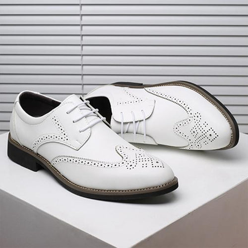 MEN'S BUSINESS CASUAL BROGUE DRESS SHOES 00197288S