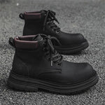 MEN'S OUTDOOR LACE UP CASUAL BOOTS 67663537YL