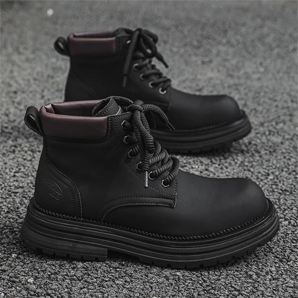 MEN'S OUTDOOR LACE UP CASUAL BOOTS 67663537YL