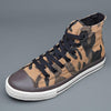 MEN'S CLASSIC LACE-UP RETRO CAMOUFLAGE CANVAS SHOES 61198095S