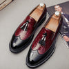 MEN'S FASHION TASSEL SLIP-ON BROGUE LOAFERS 68006675S