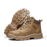 MEN'S CASUAL FLEECE THICK-SOLED WORK BOOTS 20507590S