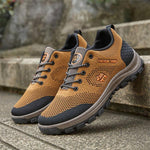 MEN'S BREATHABLE MESH OUTDOOR CASUAL SHOES 60026552YL