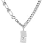 MEN'S TITANIUM STEEL VERSATILE NECKLACE 36957037YL