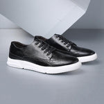 MEN'S CASUAL CARVED WEAR-RESISTANT SIMPLE SNEAKERS 29488581S