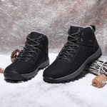 MEN'S CASUAL COLD RESISTANT AND WARM LACE UP BOOTS 16040141YL