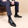 MEN'S SLIP ON LEATHER LINED SQUARE TOE DRESS LOAFERS SHOES FOR CASUAL WEEKEND FORMAL WORK 48234758YL