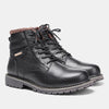 MEN'S CASUAL WARM PLUSH OUTDOOR LACE UP BOOTS 89915640S