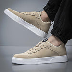 MEN'S CASUAL FLAT FASHION LACE-UP SNEAKERS 08895075S