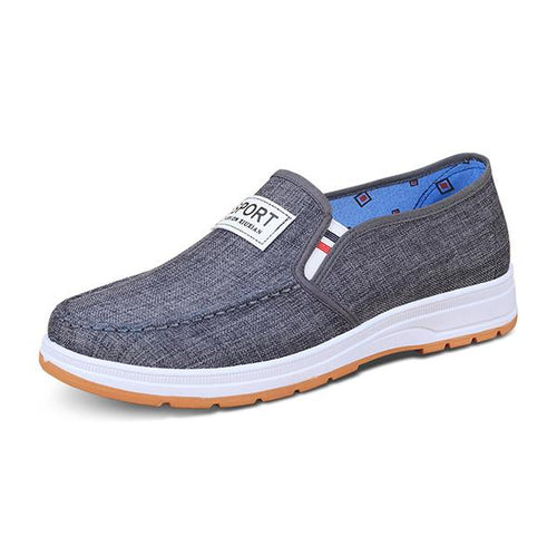 MEN'S CASUAL LIGHTWEIGHT BREATHABLE CANVAS SHOES 22708208S