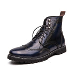 MEN'S VINTAGE ENGRAVED LACE-UP CHUKKA BOOTS 88019061S