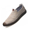 MEN'S SLIP-ON BREATHABLE RUBBER SOLE CASUAL SHOES 80490287S