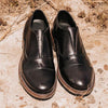 MEN'S FLAT ROUND TOE VINTAGE LEATHER SHOES 14771203S