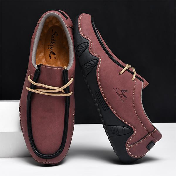 MEN'S LACE UP CASUAL LOAFERS 42400364YL