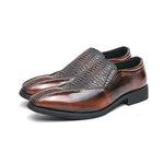 MEN'S STYLISH SLIP-ON POINTED TOE DRESS SHOES 26868352S