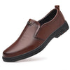 MEN'S CASUAL LEATHER DRIVING SLIP-ON SHOES 65607981S