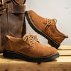 MEN'S CASUAL FASHION LACE-UP RETRO DRESS SHOES 51230042S