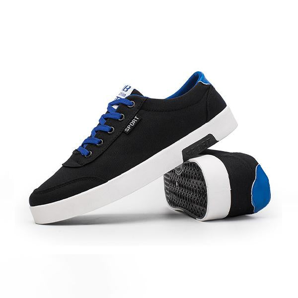 MEN'S LACE-UP SPORTS CASUAL CANVAS SHOES 57554781S