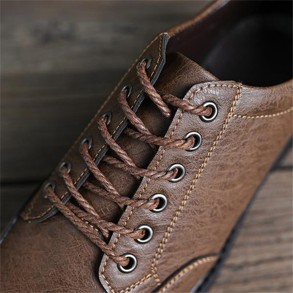 MEN'S RETRO LACE UP CASUAL SHOES 80672093YL