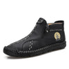 MEN'S RETRO CASUAL LEATHER SHOES 30775832YL