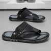 MEN'S CLASSIC LEATHER THONG SANDALS 84117221YL