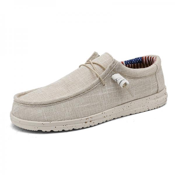 MEN'S CASUAL LIGHTWEIGHT SLIP-ON CANVAS SHOES 81885572S