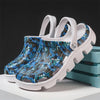 MEN'S GRAPHIC CAMO AND ARTISTIC PRINT CLOG SHOES MUA2321E6I