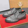 MEN'S HOLLOW OUT BREATHABLE BROGUE DRESS SHOES MUA0913F9F